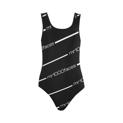 mr1000faces2 Vest One Piece Swimsuit (Model S04)