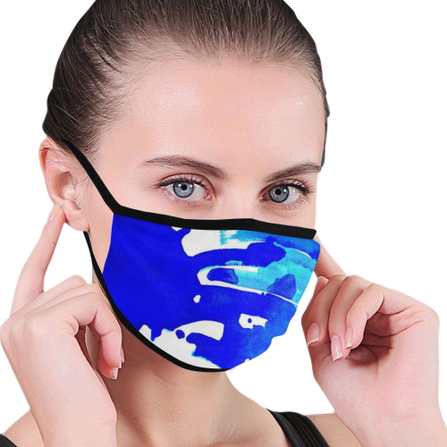 Save The Water Blue Face Mask Mouth Mask (Pack of 10)