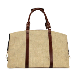 Burlap Coffee Sack Classic Travel Bag (Model 1643) Remake