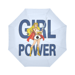 Girl Power (She-Ra) Auto-Foldable Umbrella (Model U04)