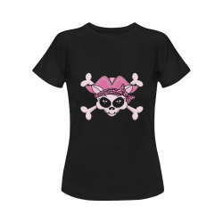 Pretty Pirate Kitty Women's Classic T-Shirt (Model T17）