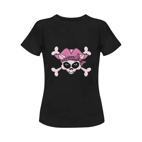 Pretty Pirate Kitty Women's Classic T-Shirt (Model T17）