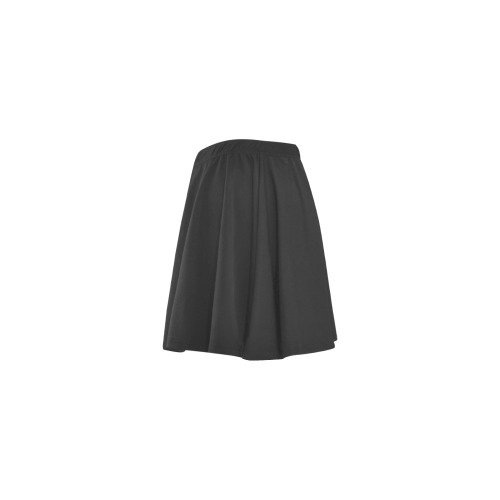 Palace dog Pekingese white on black VAS2 Mini Skating Skirt (Model D36)