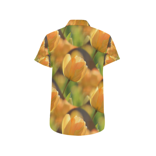 Tulip20170438_by_JAMColors Men's All Over Print Short Sleeve Shirt (Model T53)