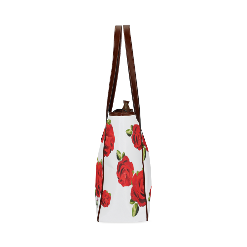 Fairlings Delight's Floral Luxury Collection- Red Rose Handbag 53086ia Classic Tote Bag (Model 1644)
