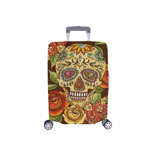sugar skull Luggage Cover/Small 18"-21"