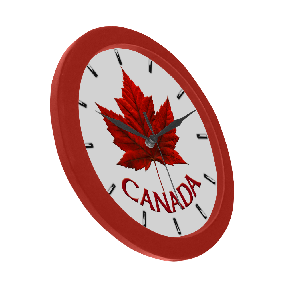 Canada Souvenir Wall Clocks Classic Circular Plastic Wall clock