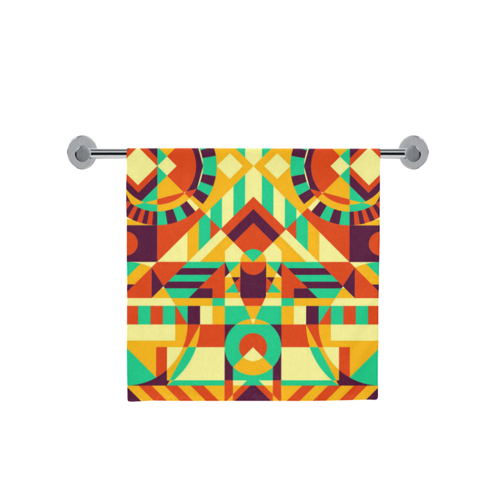 Modern Geometric Pattern Bath Towel 30"x56"