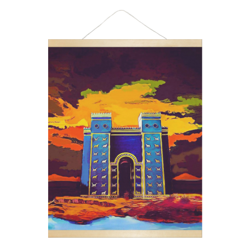 Ishtar gate Artwork Hanging Poster 16"x20"