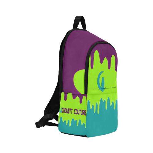 LACHOUETT PURPLE DRIPPIN' Fabric Backpack for Adult (Model 1659)