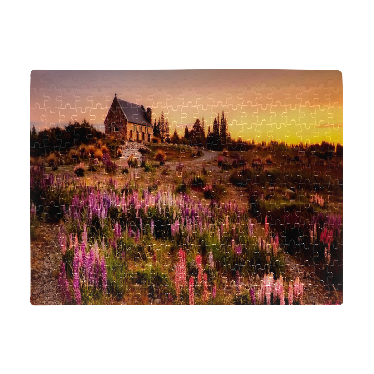 New Zealand Church A3 Size Jigsaw Puzzle (Set of 252 Pieces)