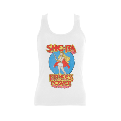 She-Ra Princess of Power Women's Shoulder-Free Tank Top (Model T35)