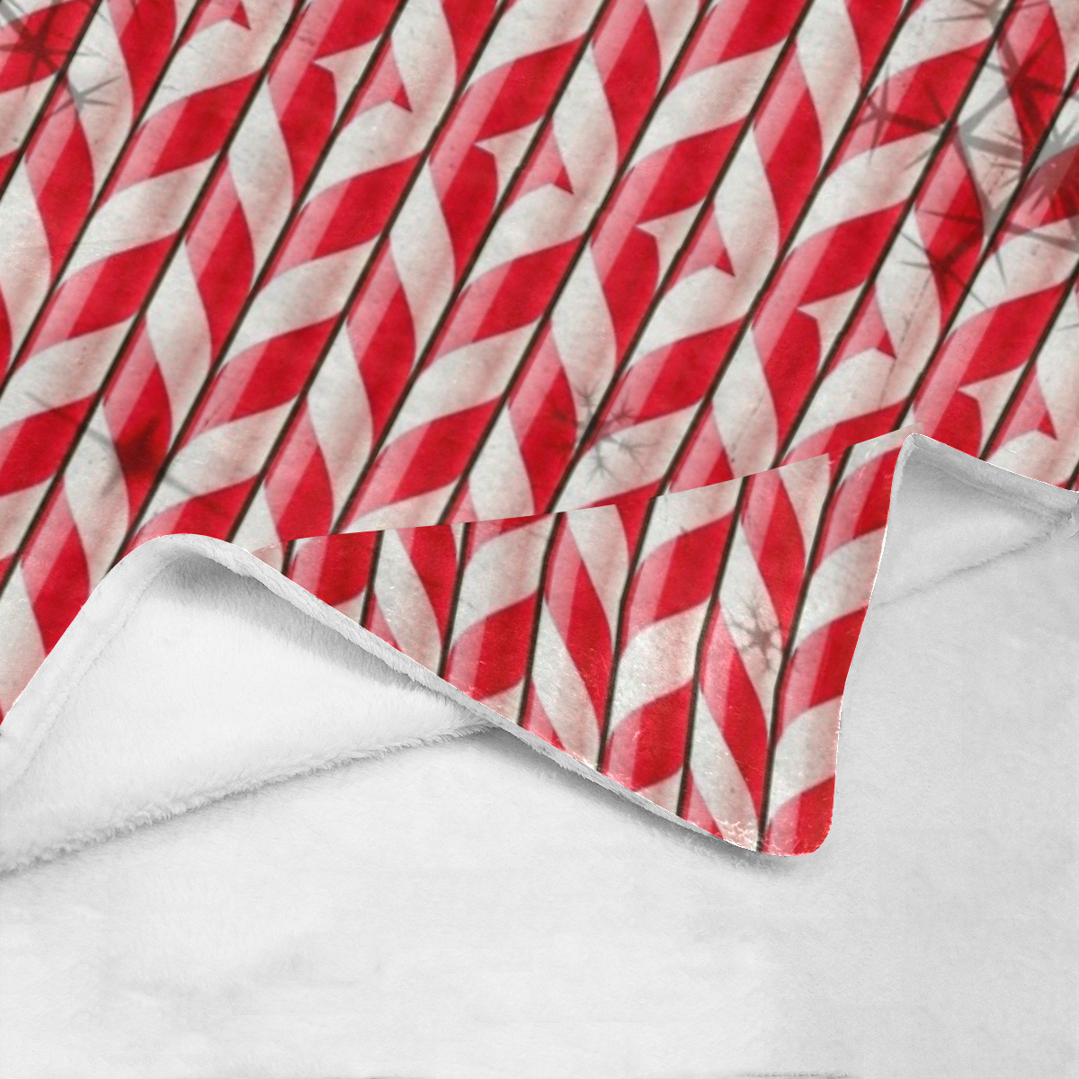 Christmas Candy by Nico Bielow Ultra-Soft Micro Fleece Blanket 70''x80''