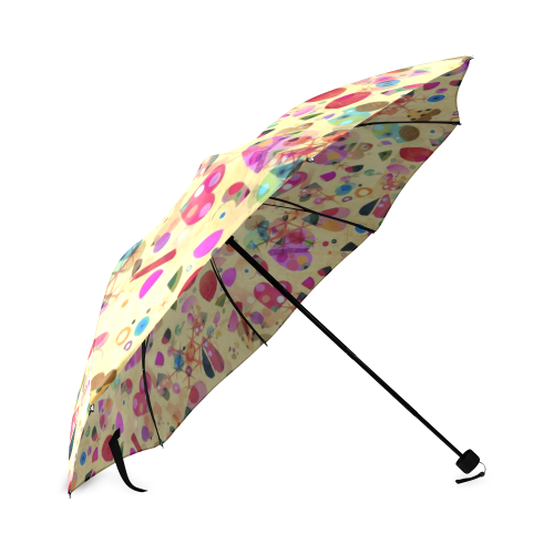 Love Pattern by K.Merske Foldable Umbrella (Model U01)