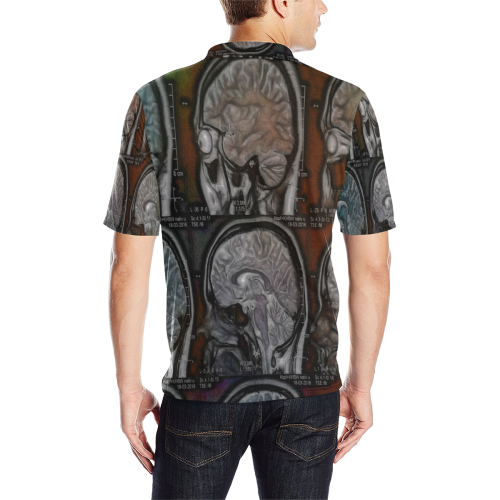 The Roswell Archive Men's All Over Print Polo Shirt (Model T55)