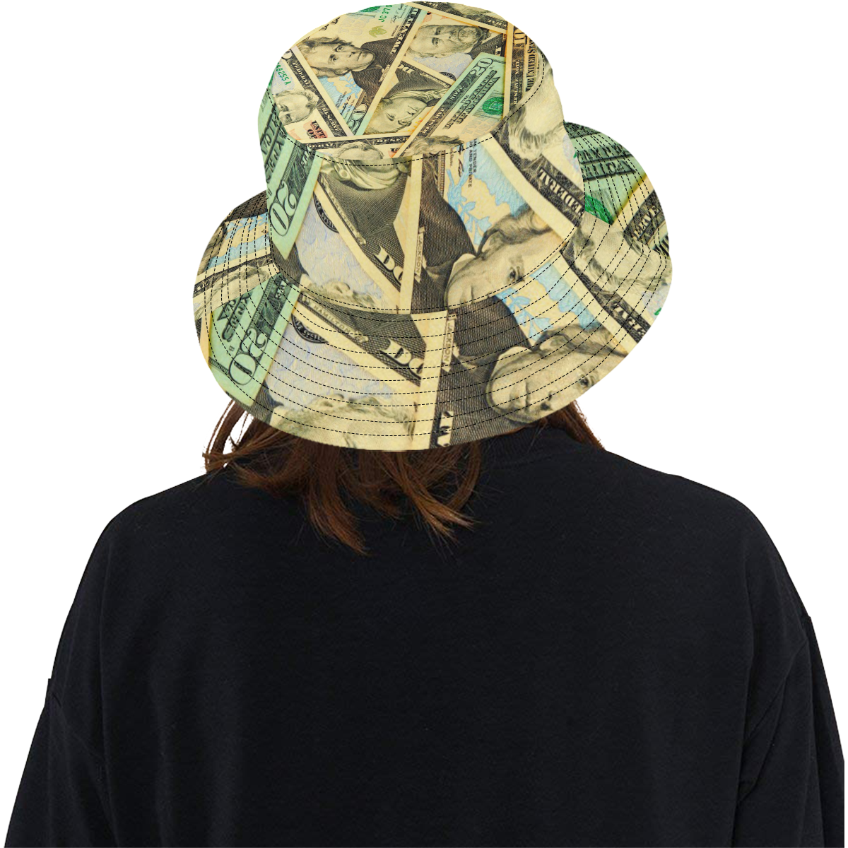 US DOLLARS All Over Print Bucket Hat