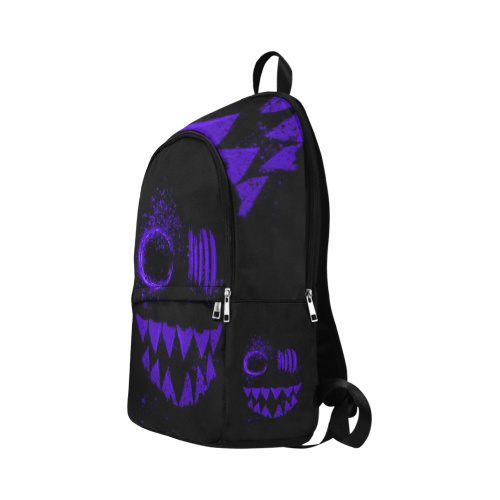 Woke Indigo Rave Monster Festival Fabric Backpack for Adult (Model 1659)