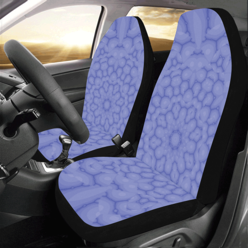 Fantasia Basic Purple FLoral Car Seat Covers (Set of 2)