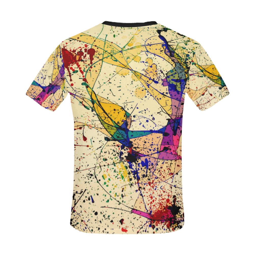 Paint All Over Print T-Shirt for Men/Large Size (USA Size) Model T40)