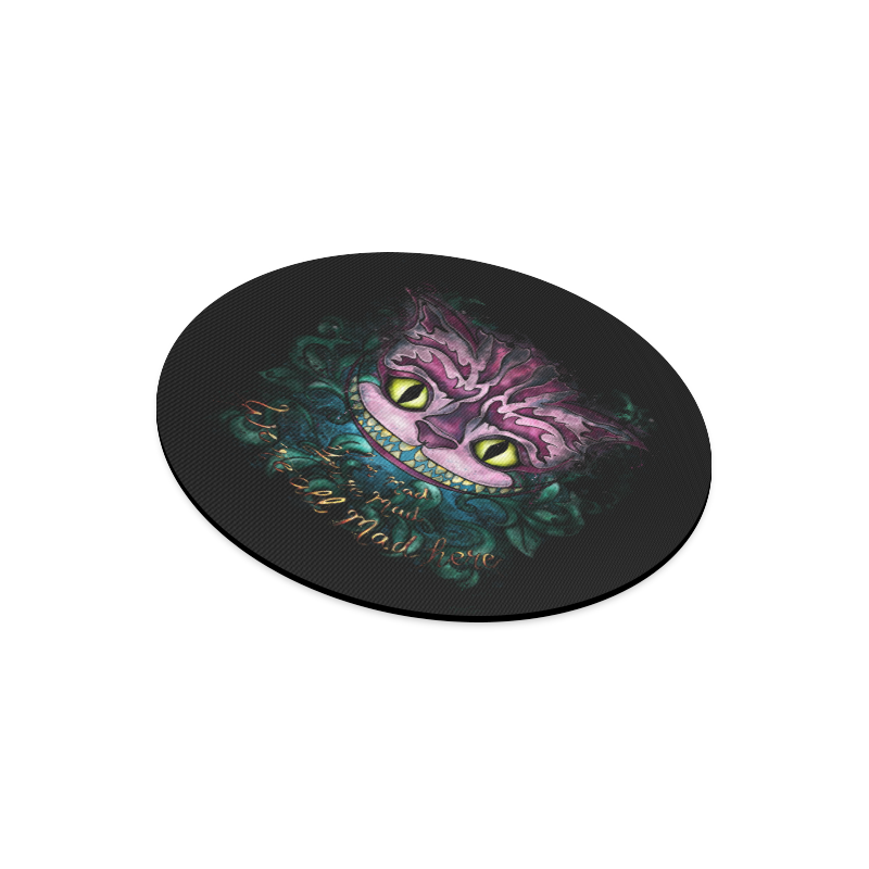 Cheshire cat Artsadd Round Mousepad