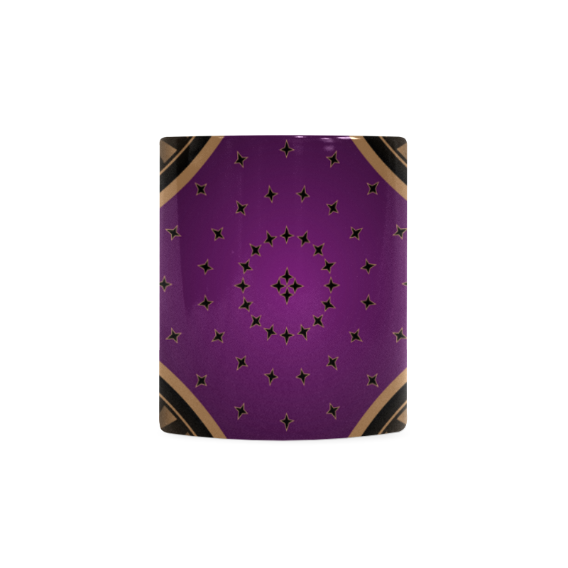 Horse War Shield (Purple) White Mug(11OZ)