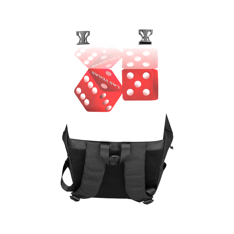 Las Vegas Craps Dice Casual Shoulders Backpack (Model 1623)