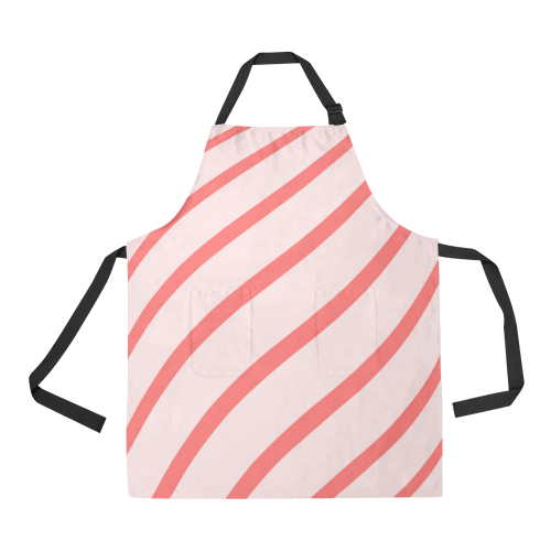 Abstract  pattern - pink. All Over Print Apron