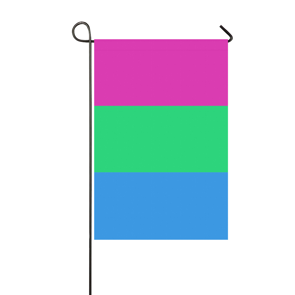 Polysexual Flag Garden Flag 12‘’x18‘’（Without Flagpole）