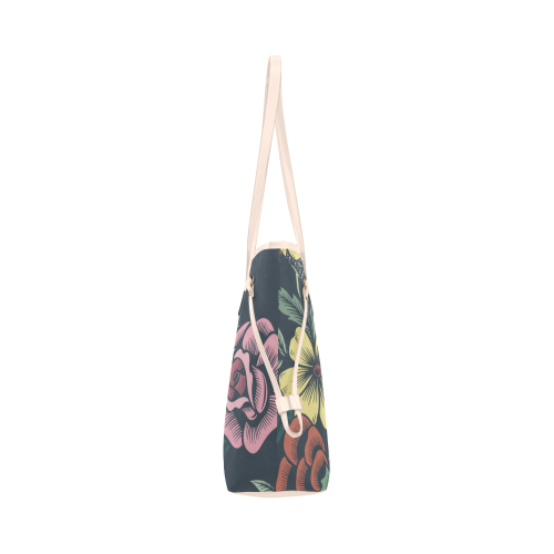 Clover bag Flowers 3 Clover Canvas Tote Bag (Model 1661)