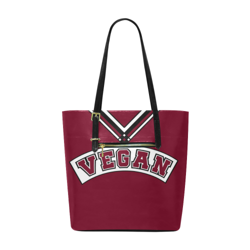 Vegan Cheerleader Euramerican Tote Bag/Small (Model 1655)