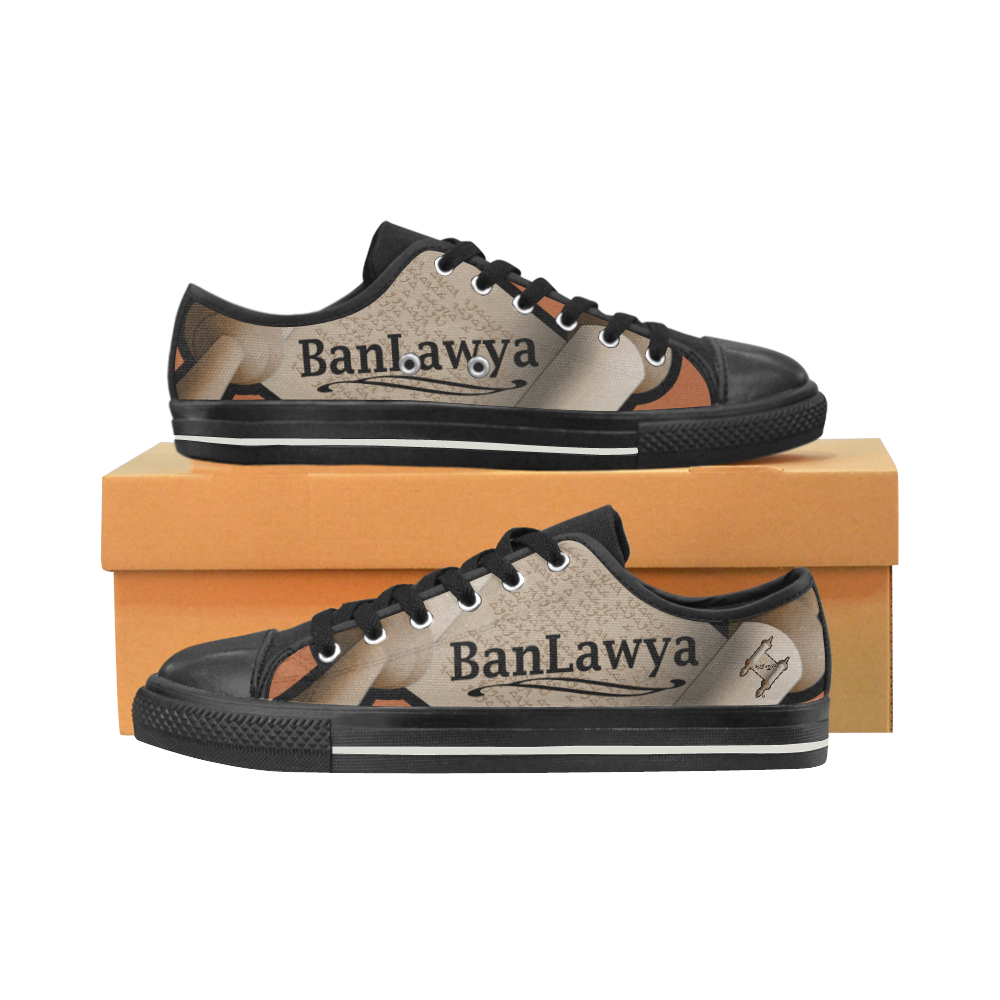 BanLawya Men's Classic Canvas Shoes (Model 018)