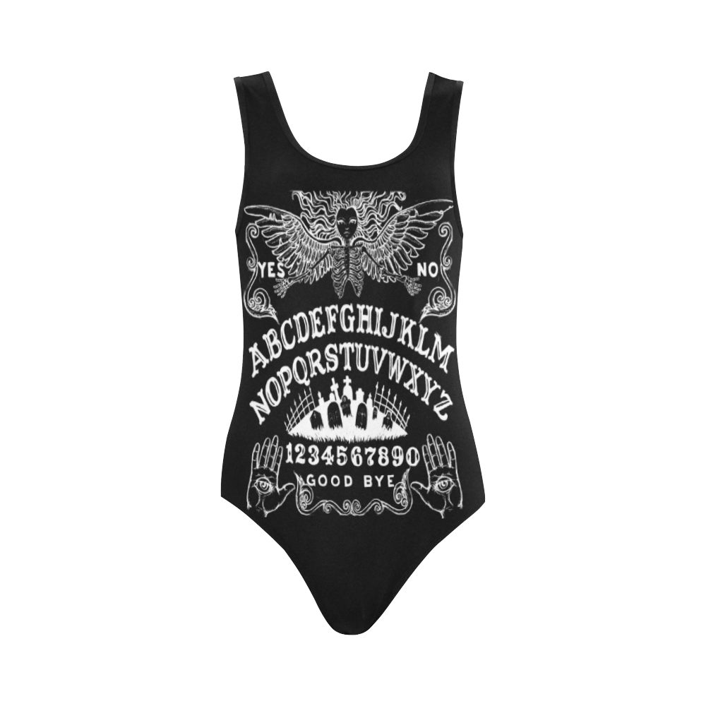 mystifying oraclebwhollow Vest One Piece Swimsuit (Model S04)