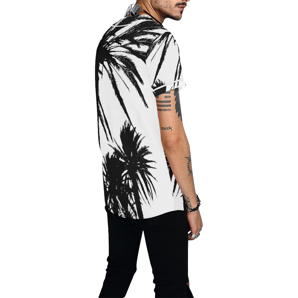 Palmlove All Over Print Baseball Jersey for Men (Model T50)