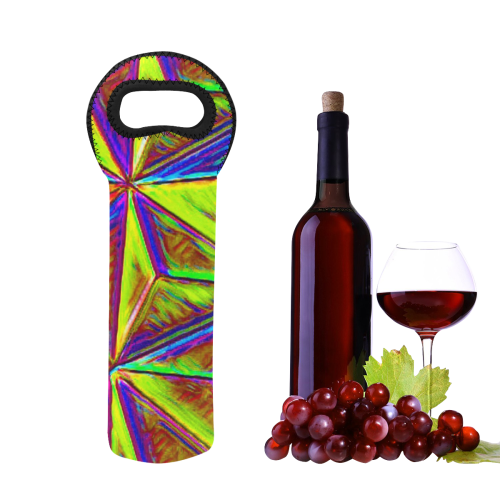 Vivid Life 1C  by JamColors Neoprene Wine Bag