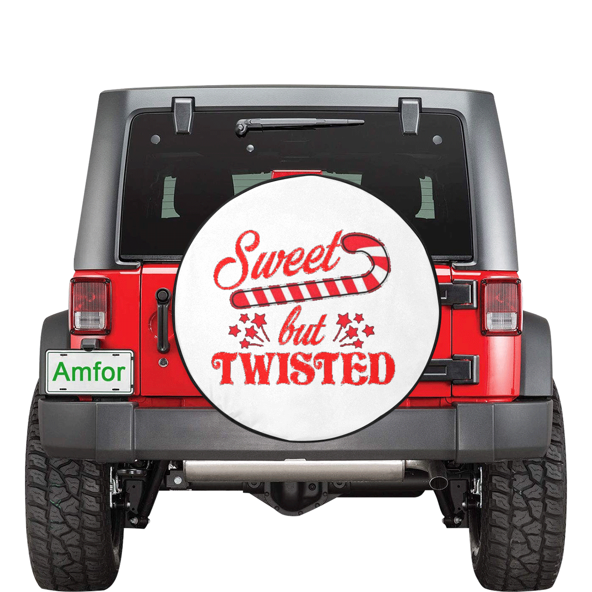 Sweet But Twisted 34 Inch Spare Tire Cover