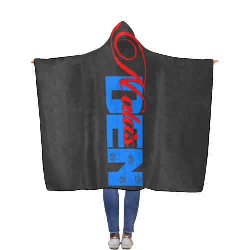 Nala's Den Flannel Hooded Blanket 56''x80''