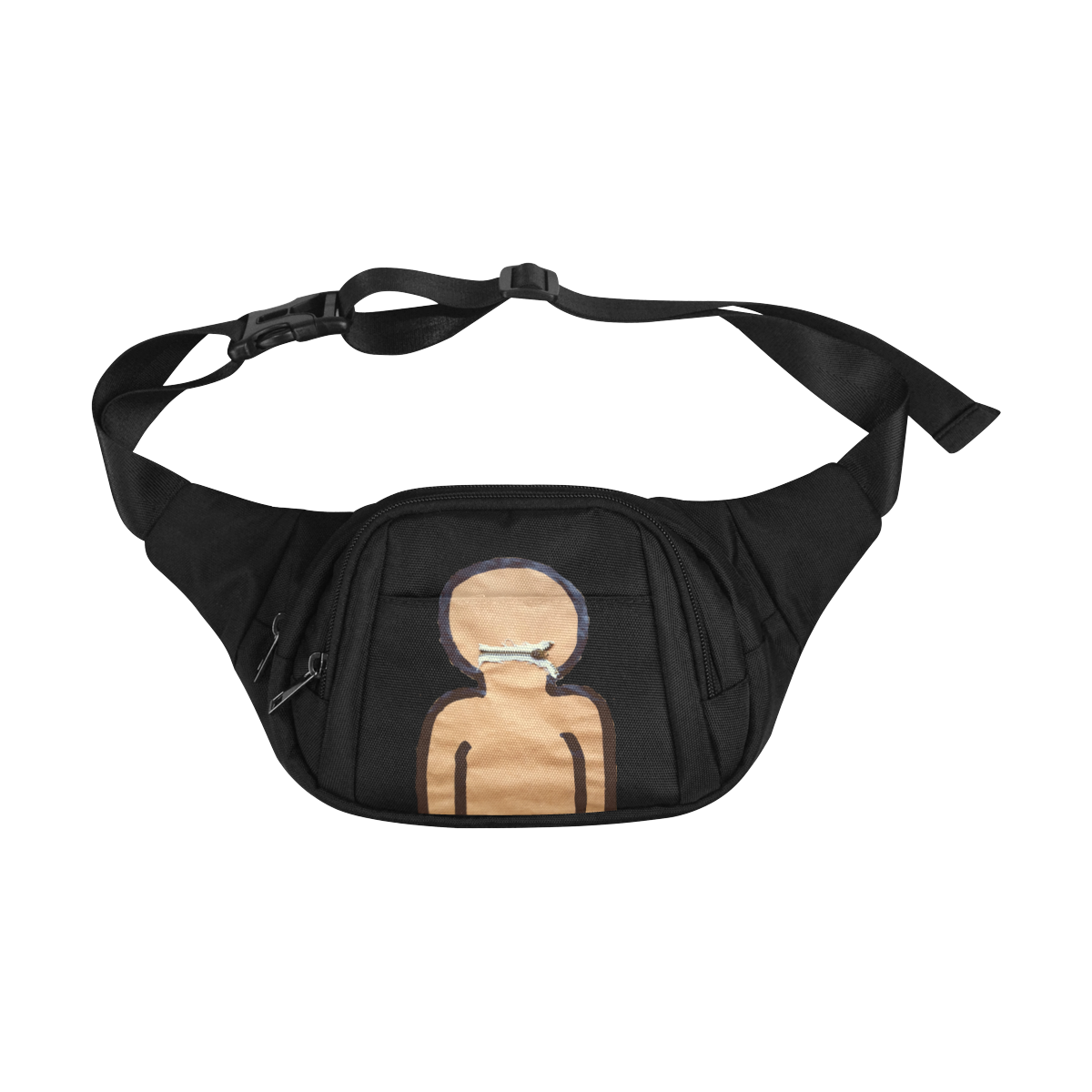 mouth trans Fanny Pack/Small (Model 1677)