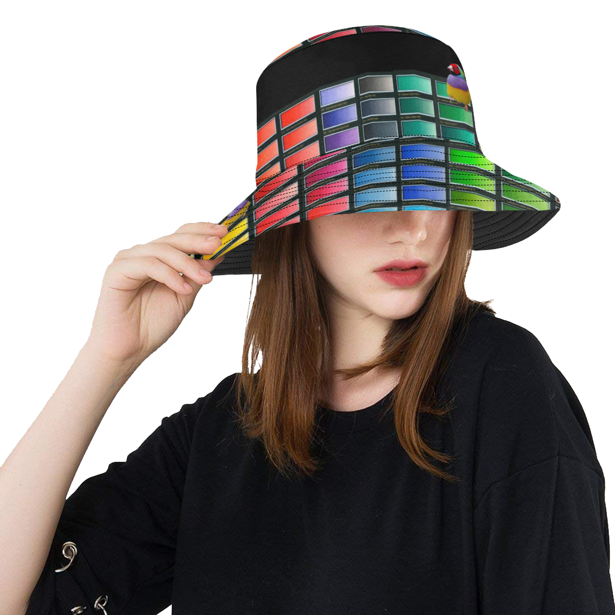 Colour Chart All Over Print Bucket Hat
