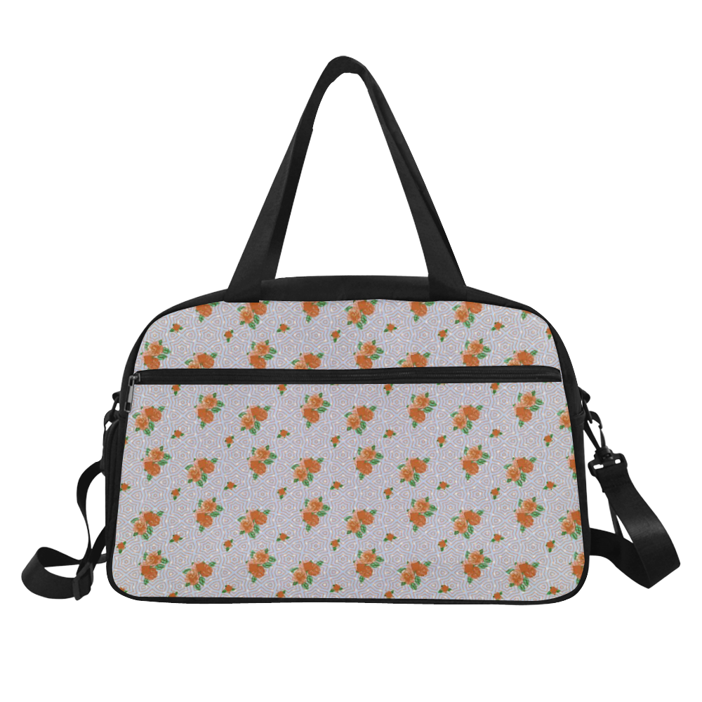 Roses and Pattern 1A by JamColors Fitness Handbag (Model 1671)