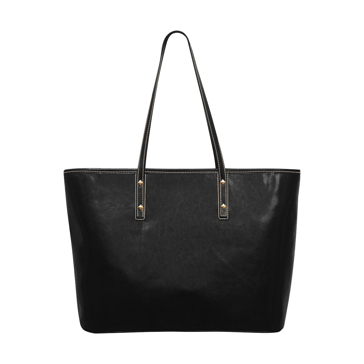 cupcake Chic Leather Tote Bag (Model 1709)