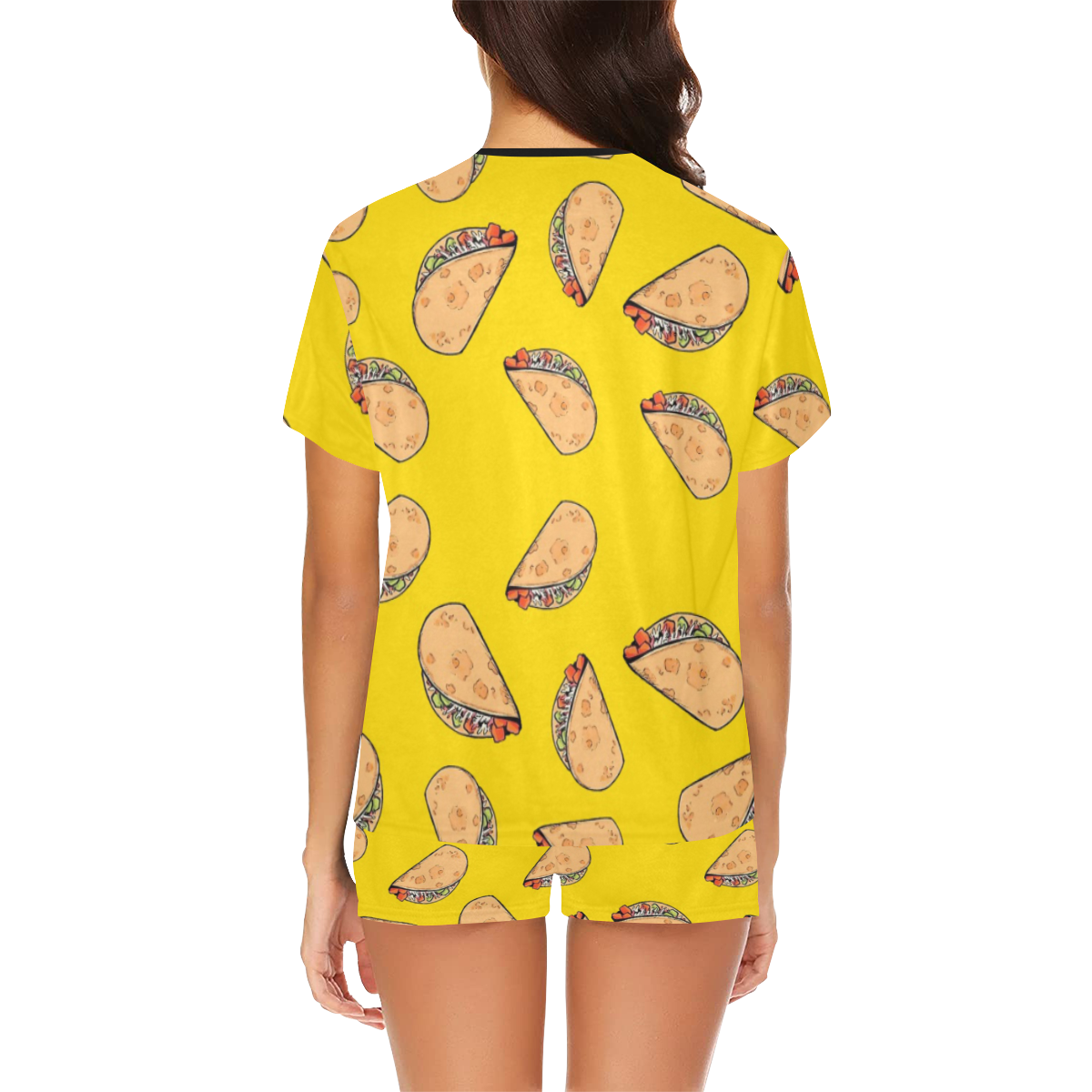 Taco by Artdreamer Women's Short Pajama Set
