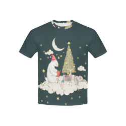 Christmas Bear And Friends Kids' All Over Print T-shirt (USA Size) (Model T40)