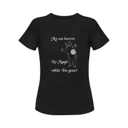 Cats Do Magic Women's Classic T-Shirt (Model T17）