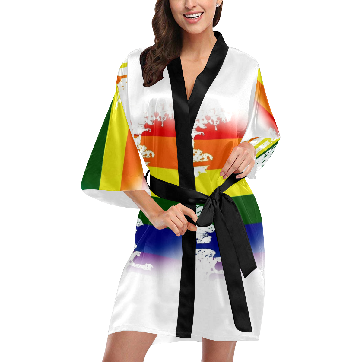 Love Pride by Artdream Kimono Robe
