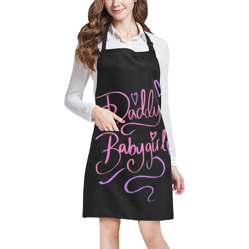 Daddy's Babygirl All Over Print Apron