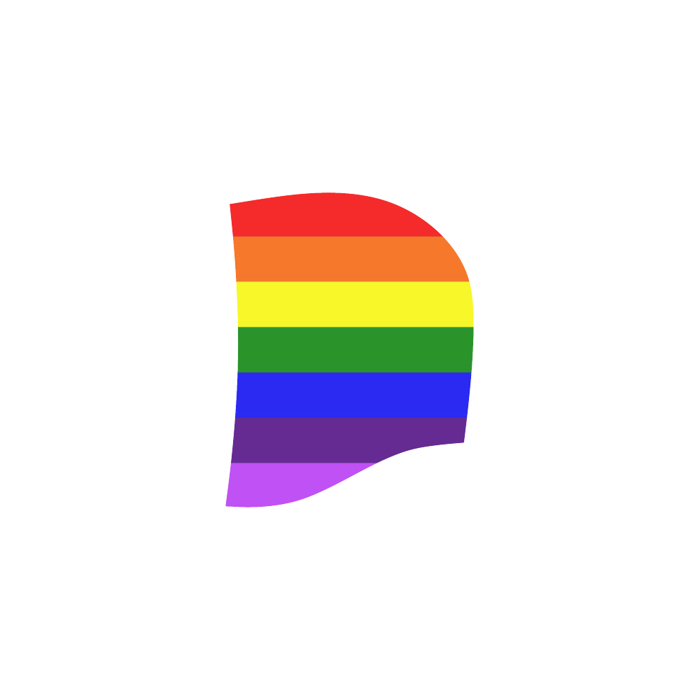 Rainbow Flag (Gay Pride - LGBTQIA+) All Over Print Sleeveless Hoodie for Women (Model H15)