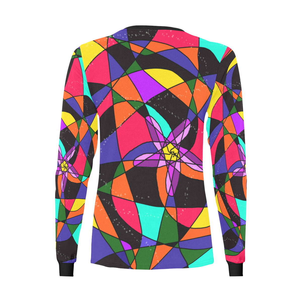 Abstract Design S 2020 Women's All Over Print Long Sleeve T-shirt (Model T51)