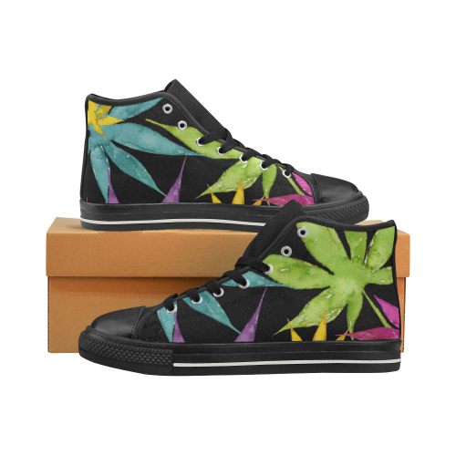 High Tops Women's Classic High Top Canvas Shoes (Model 017)