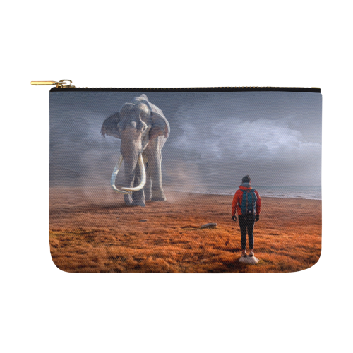 MY MONOLITH ELEPHANT Carry-All Pouch 12.5''x8.5''