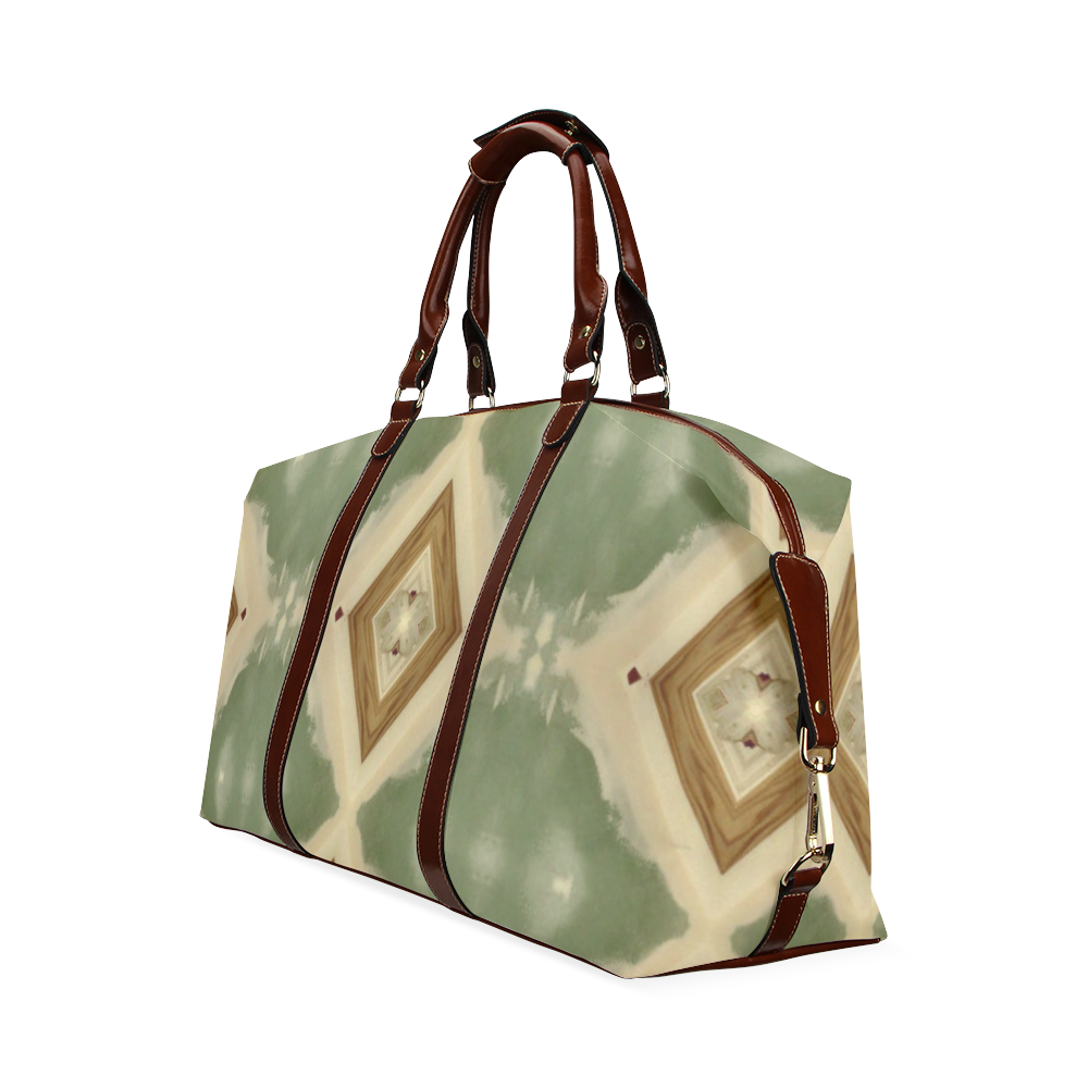 Geometric Camo Classic Travel Bag (Model 1643) Remake